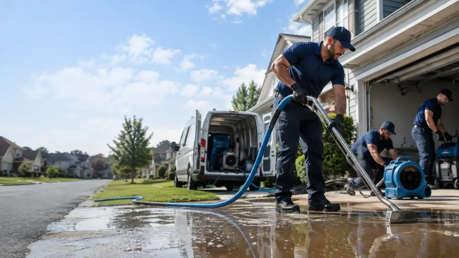 Flood Damage Restoration in Minster, OH